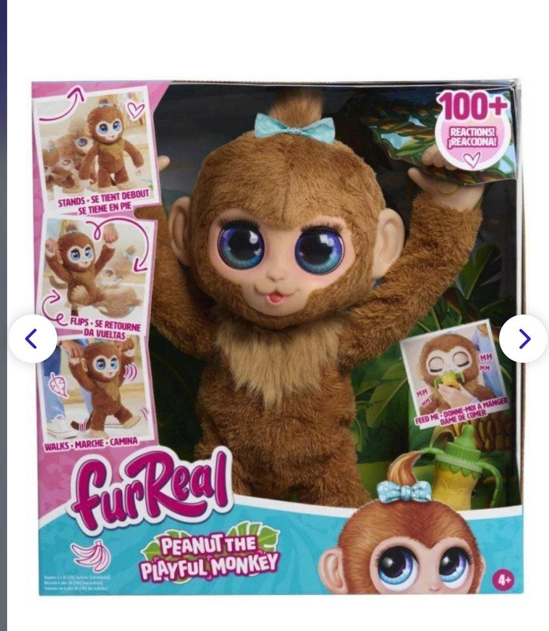 Furreal  peanut het speelse aapje, Kinderen en Baby's, Ophalen