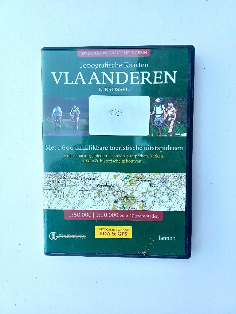 Topografische Kaarten Vlaanderen & Brussel, Boeken, Atlassen en Landkaarten, Zo goed als nieuw, Overige atlassen, België, 2000 tot heden