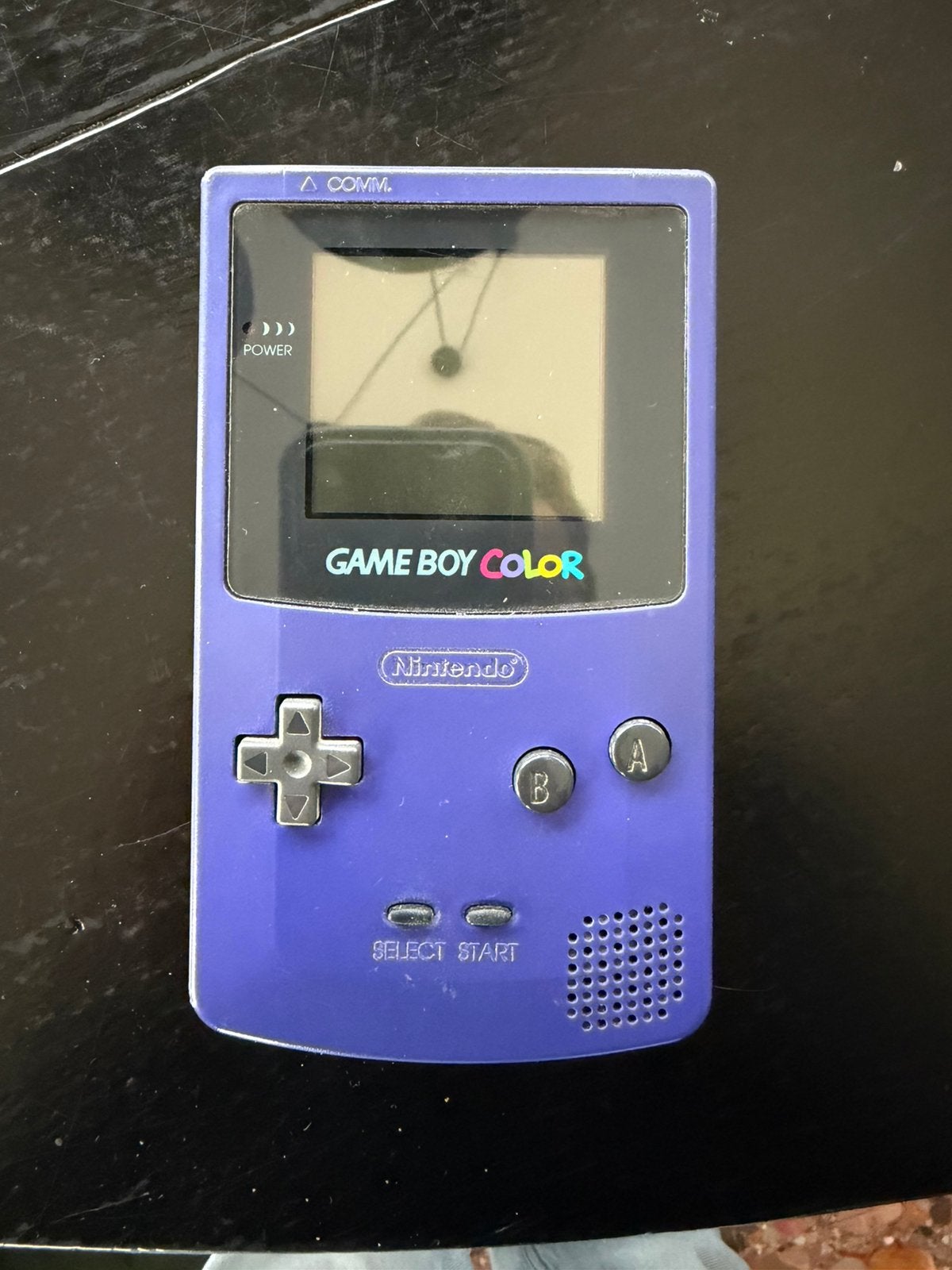 Nintendo Game Boy Color – Grape Purple – Origineel 1998, Games en Spelcomputers, Ophalen of Verzenden, Gebruikt, Game Boy Color