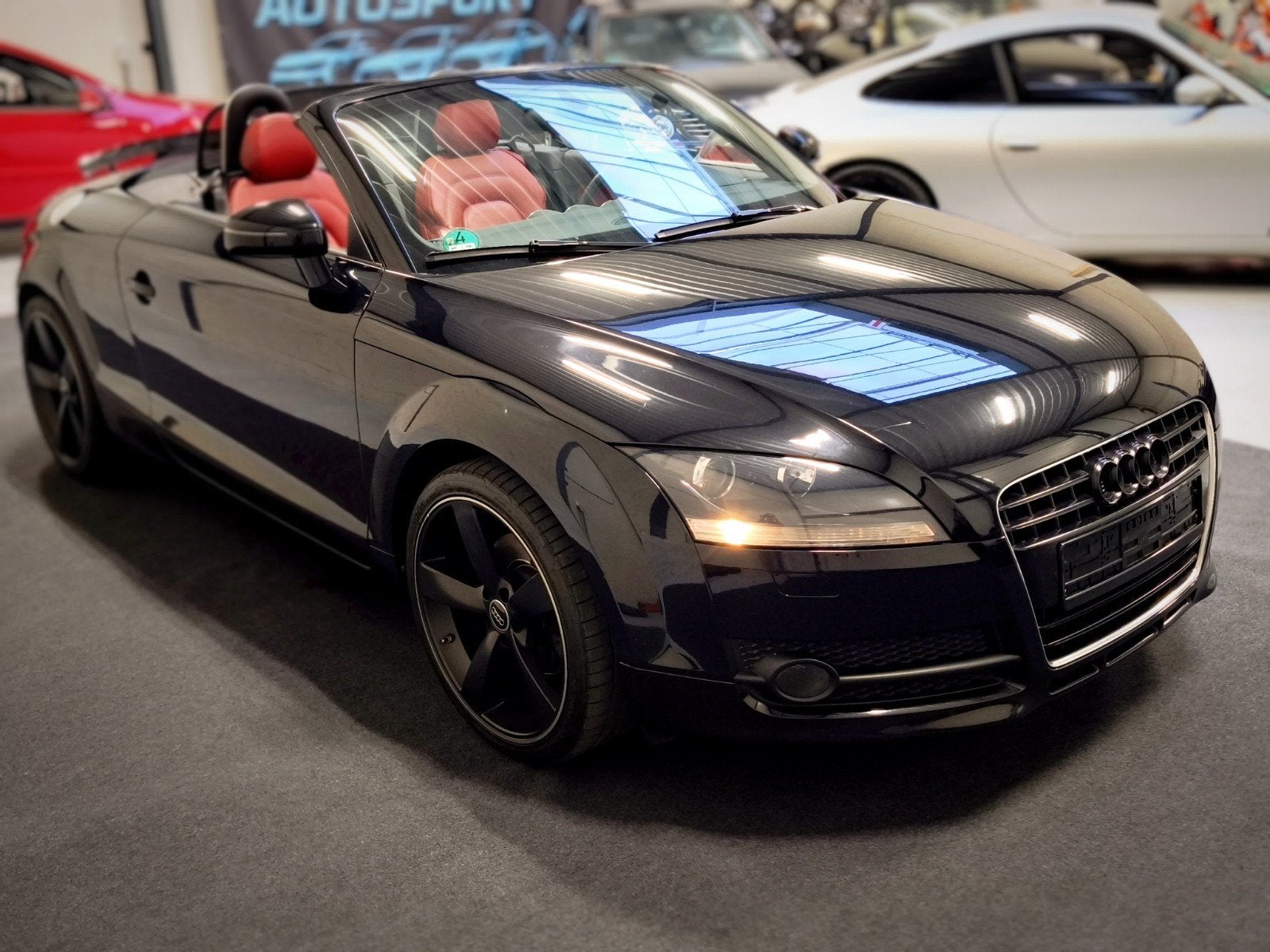 Audi TT 2.0 tfsi Roadster cabrio Leder 19inch, Auto's, TT, Zwart, Leder, Bedrijf