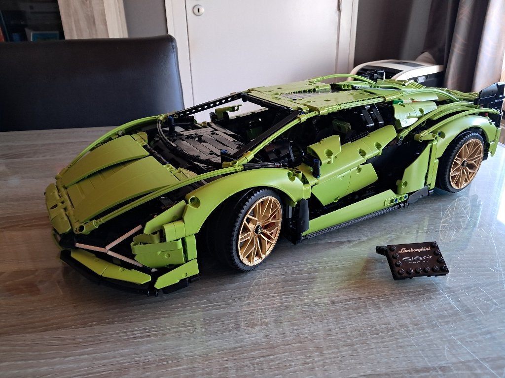 lego technic 42115 lamborghini, Ophalen, Compleet, Lego, Zo goed als nieuw