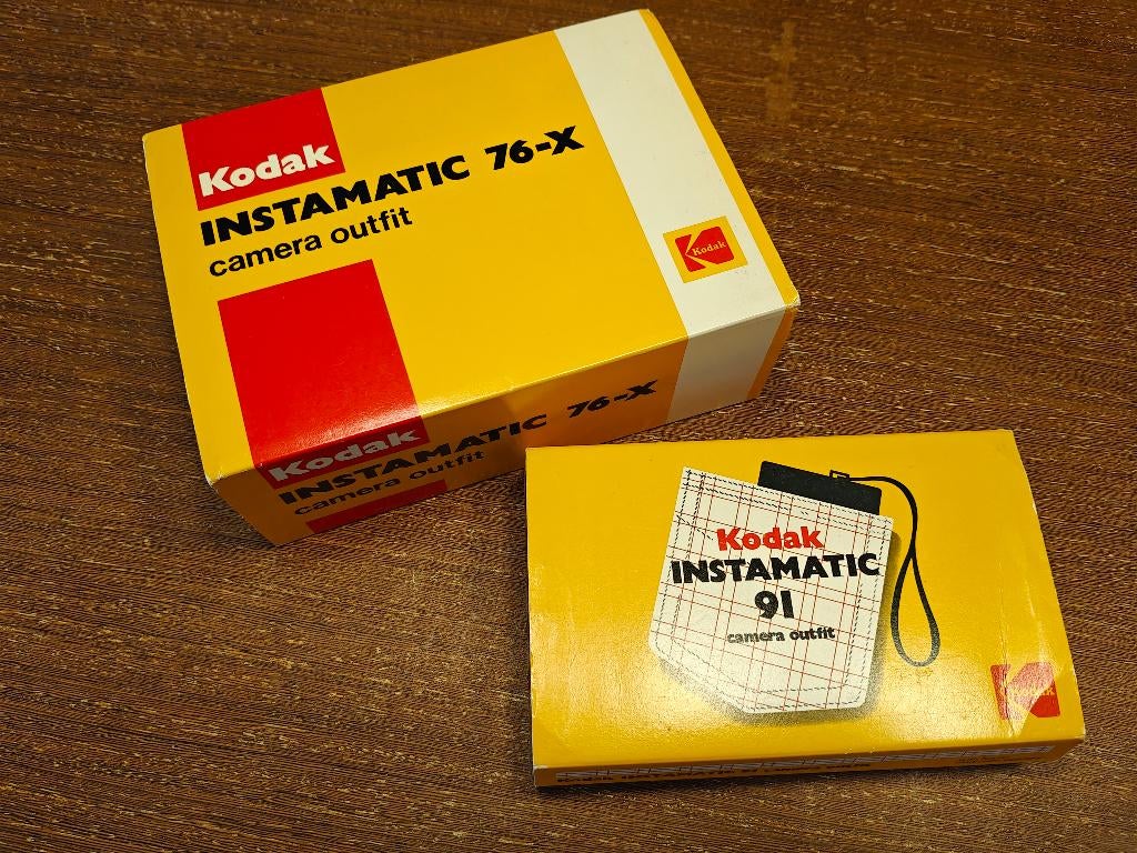 KODAK Instamatic 76-x en 91, Ophalen, Kodak