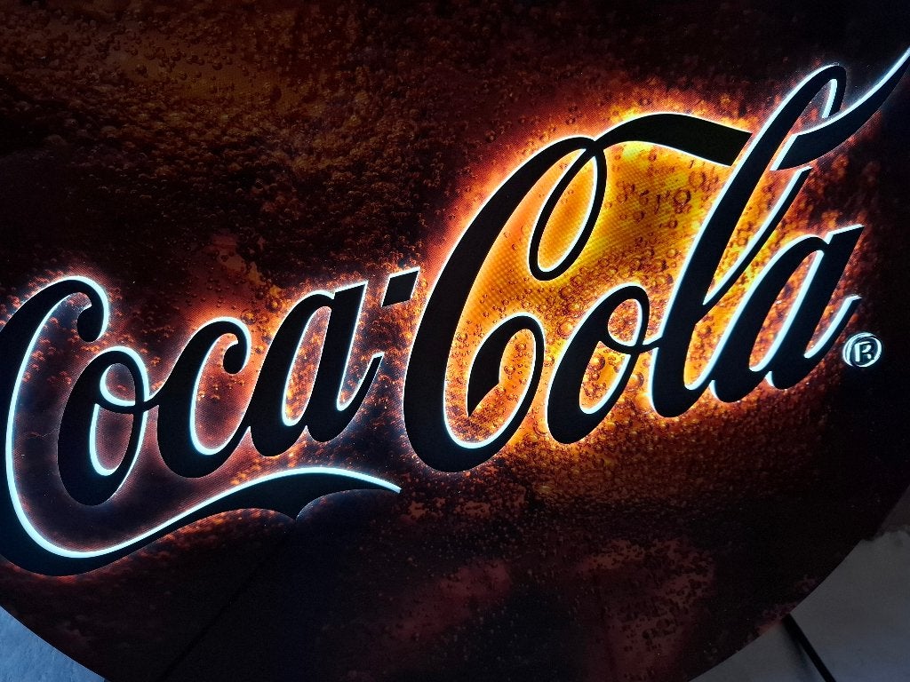 nieuwe reclameverlichting Coca-Cola, Verzamelen, Ophalen of Verzenden, Nieuw, Lichtbak of (neon) lamp