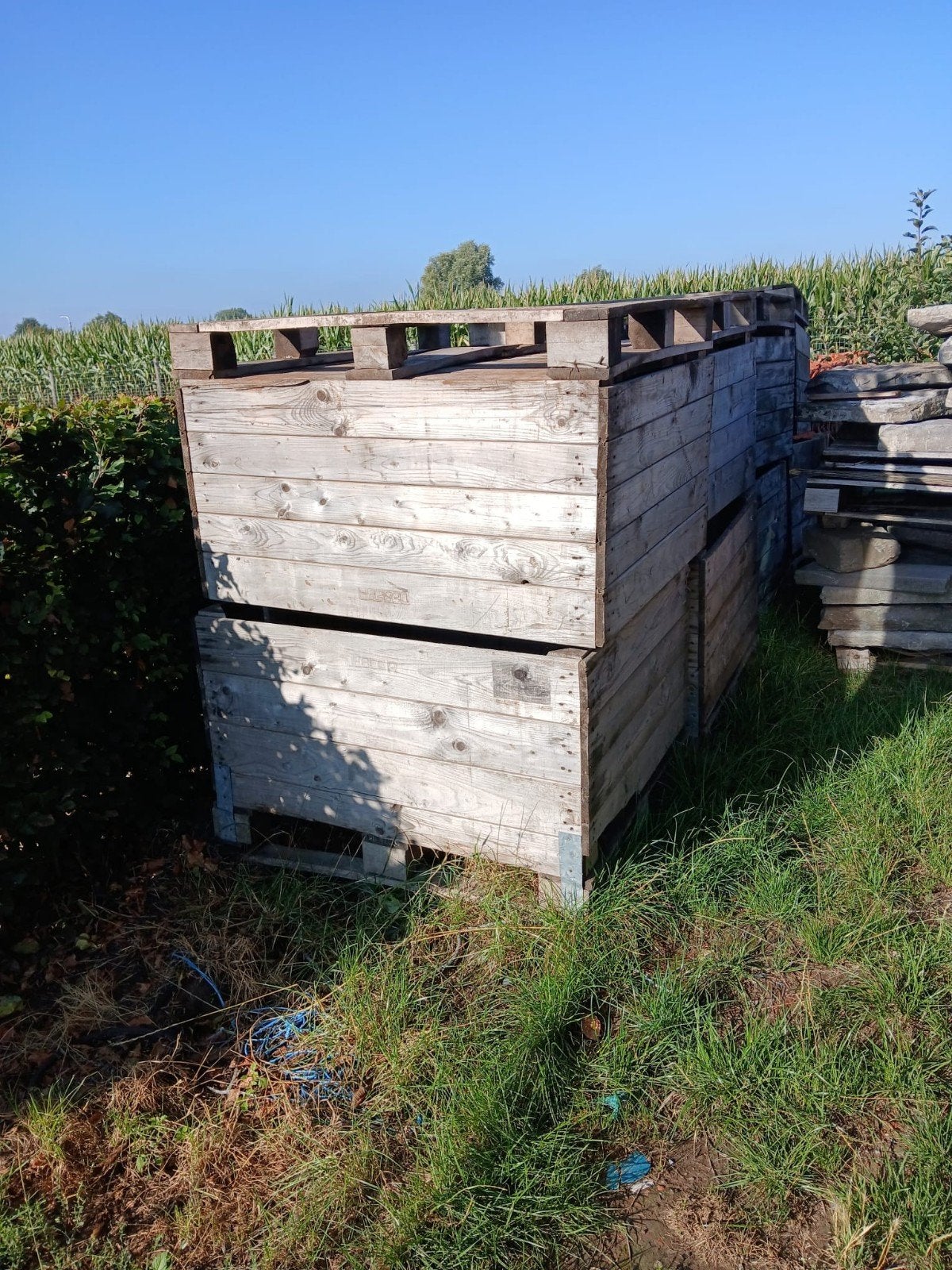 containers, Ophalen