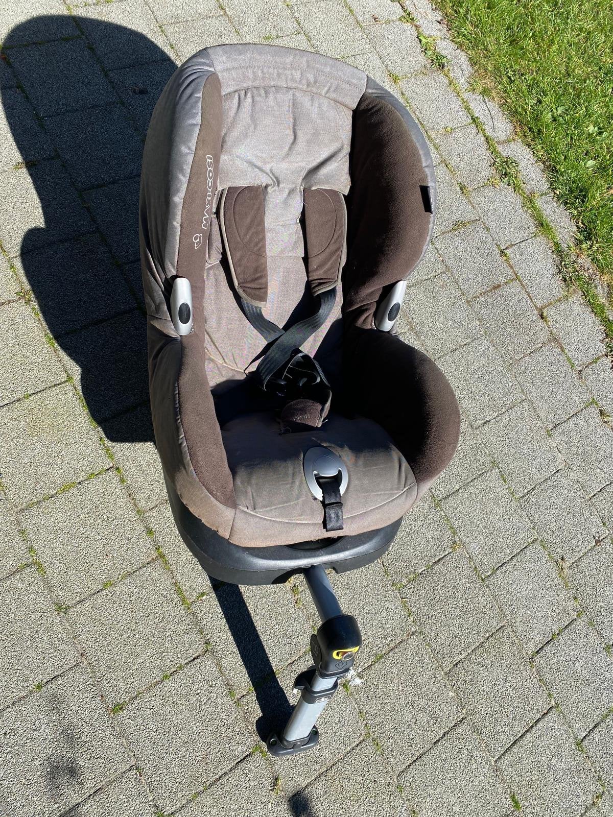 Maxi cosi autostoel bruin, met isofix, Kinderen en Baby's, Ophalen, 9 t/m 18 kg, Zo goed als nieuw, Isofix