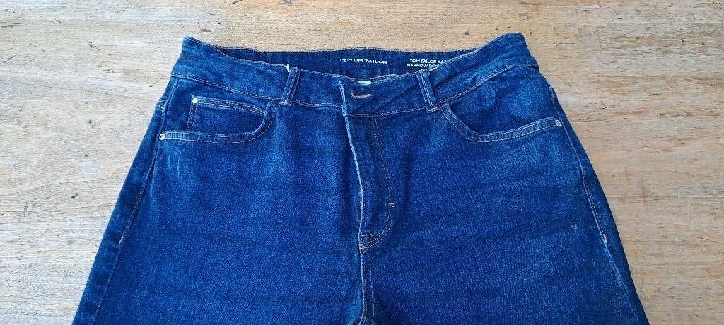 dames jeansbroek, Kleding | Dames, Tom Tailor, Ophalen of Verzenden, Zo goed als nieuw, Blauw