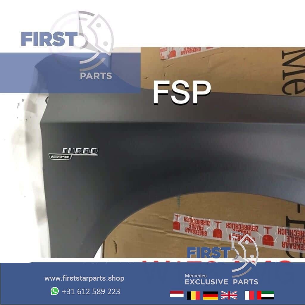 W176 A45 AMG zijscherm Mercedes A Klasse 2012-2018 45 grijs, Gebruikt, -, Ophalen of Verzenden, Spatbord