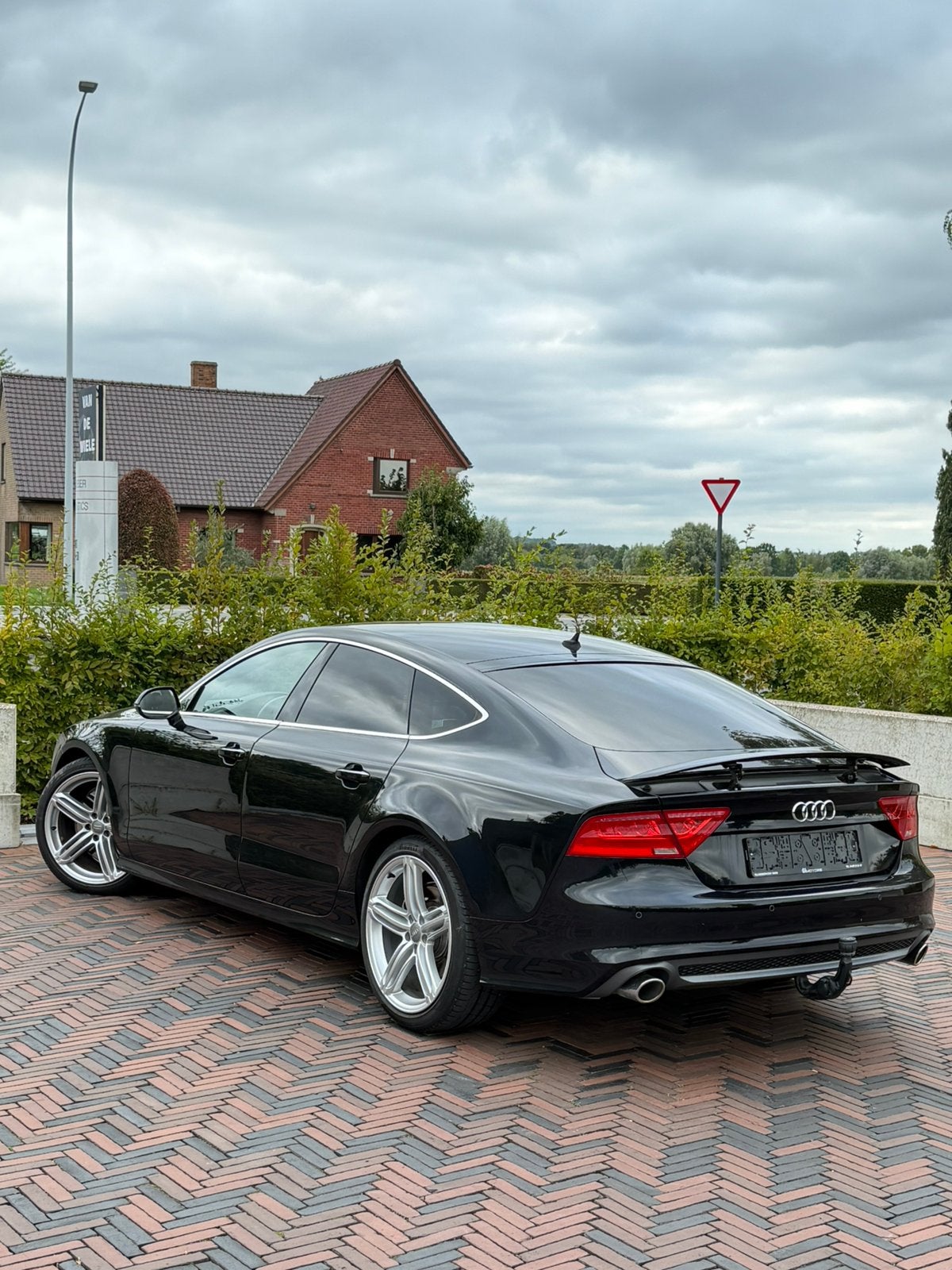 Audi A7 S-line 3.0 tdi v6 quattro 313pk + overname mogelijk, Auto's, Euro 5, Zwart, Alcantara, Zwart