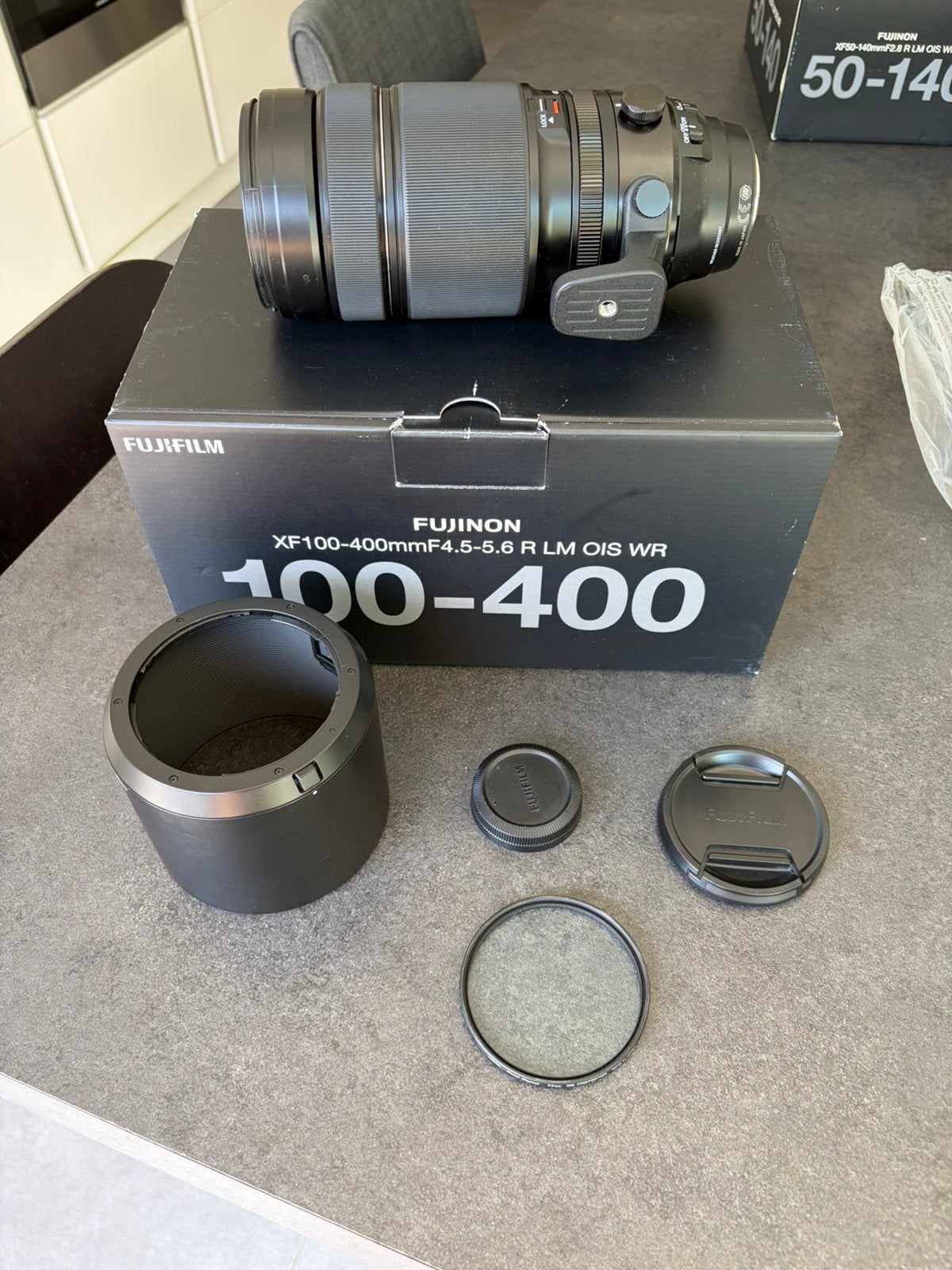 Fuji XF 100-400 mm, Audio, Tv en Foto, Foto | Lenzen en Objectieven, Fujifilm, 400 mm, Statiefgondel, Zo goed als nieuw
