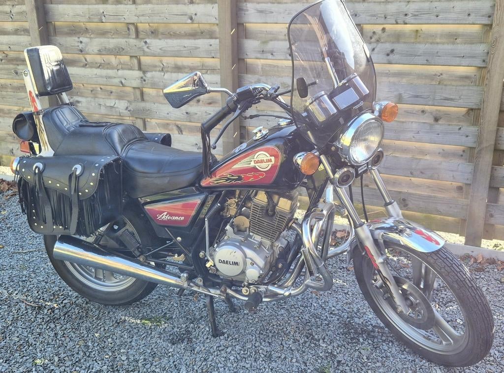 Superleuke 125cc te koop! Daelim Advance VC custom, Motoren, Motoren | Honda, Particulier, Gebruikt, Ophalen