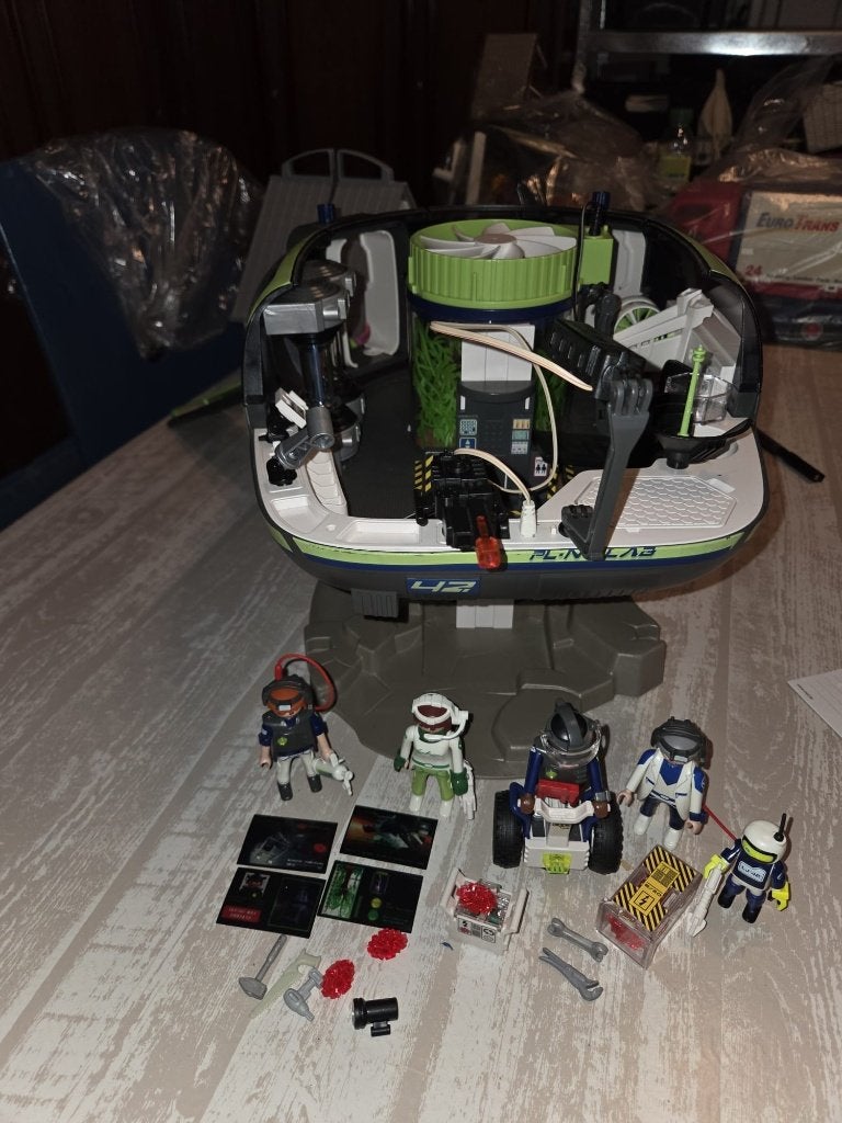 Playmobil Base Spatiale E-Rangers Set 5149, Enlèvement ou Envoi, Autres séries, Kit complet, Utilisé