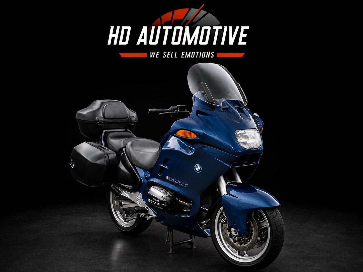 BMW R1100RT | 1998 | 91,535 km | Boîtiers + Pare-brise, Permis Moto A, Tourisme, Entreprise, Occasion