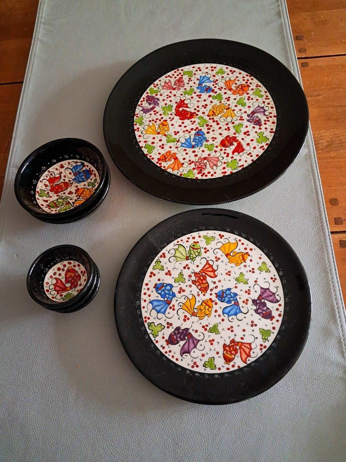 schotels, snack en dipsauspotjes, Maison & Meubles, Accessoires pour la Maison | Sous-verres & Sous-plats, Multicolore, Sous-assiette
