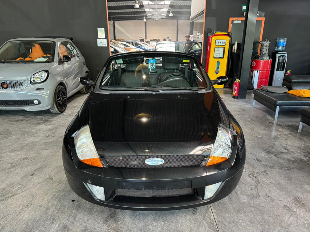 FORD KA STREET CABRIOLET, Auto's, Ford, Voorwielaandrijving, Zwart, Leder, Bedrijf