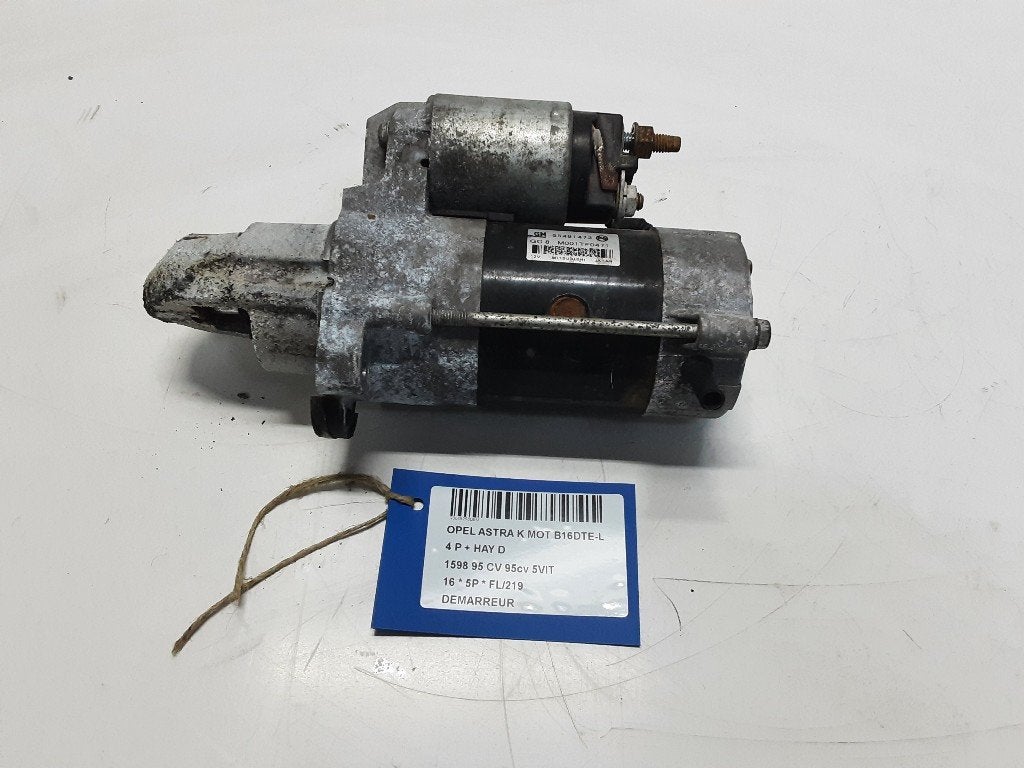 DÉMARREUR Opel Astra K (01-2015/12-2022) (55491473), Utilisé, Rue de l'Espoir 34 34
4030  GRIVEGNÉE, BE, Info@Collignon.be, Opel