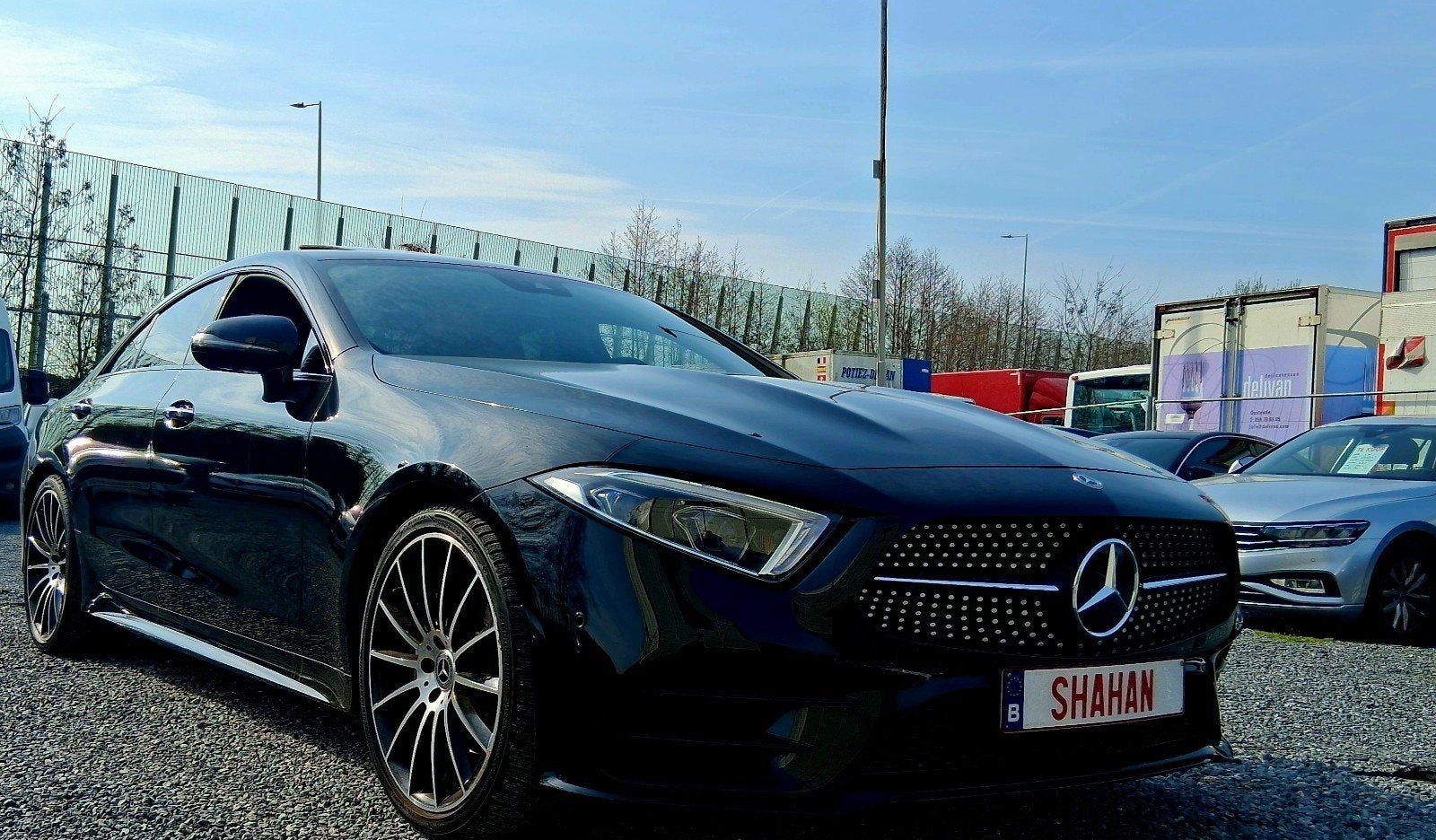 Mercedes-Benz CLS 220d AMG Line – 2022 – 42.000 km – Topstaa, Automaat, Achterwielaandrijving, Zwart, Zwart