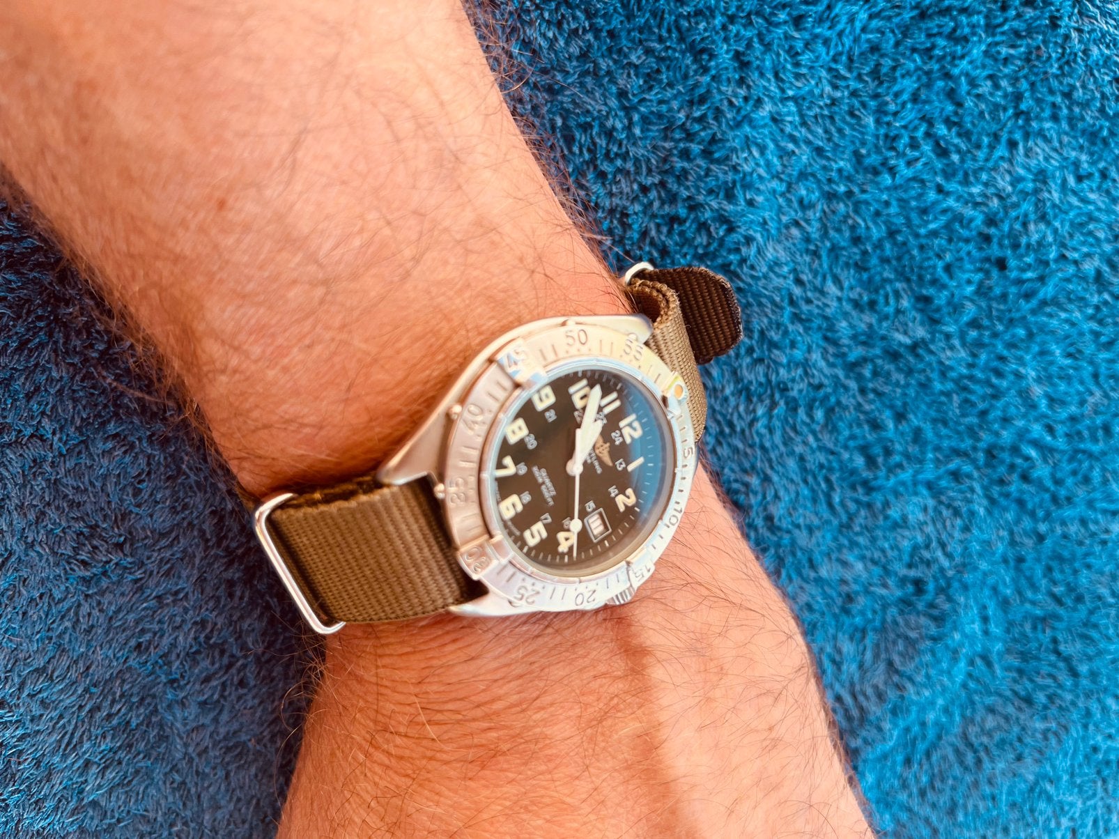 Version verte Breitling, Enlèvement, Comme neuf, Breitling