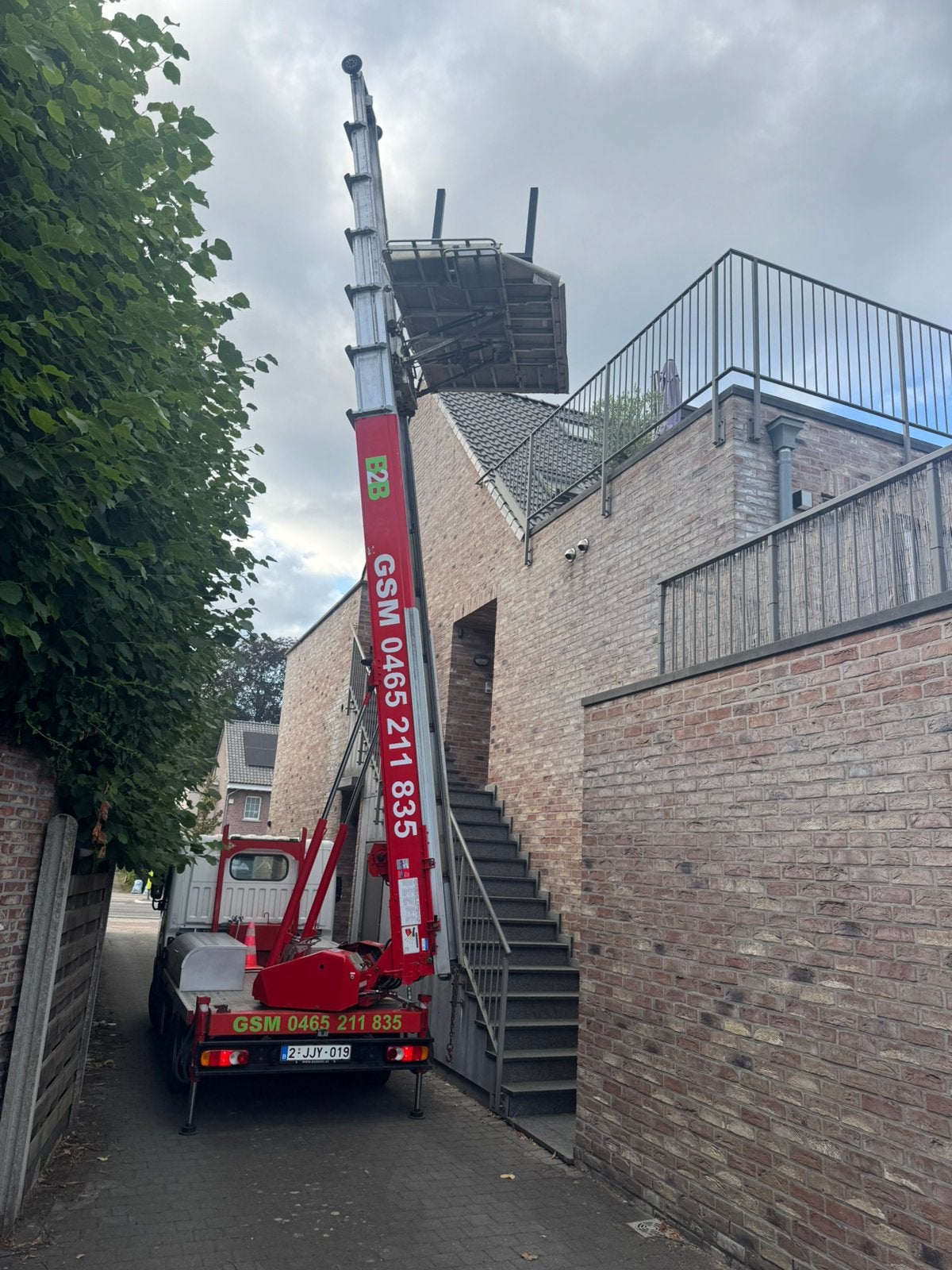 Ladderlift service in Antwerpen, Immo, Huizen te huur, Appartement, Direct bij eigenaar, Antwerpen (stad)