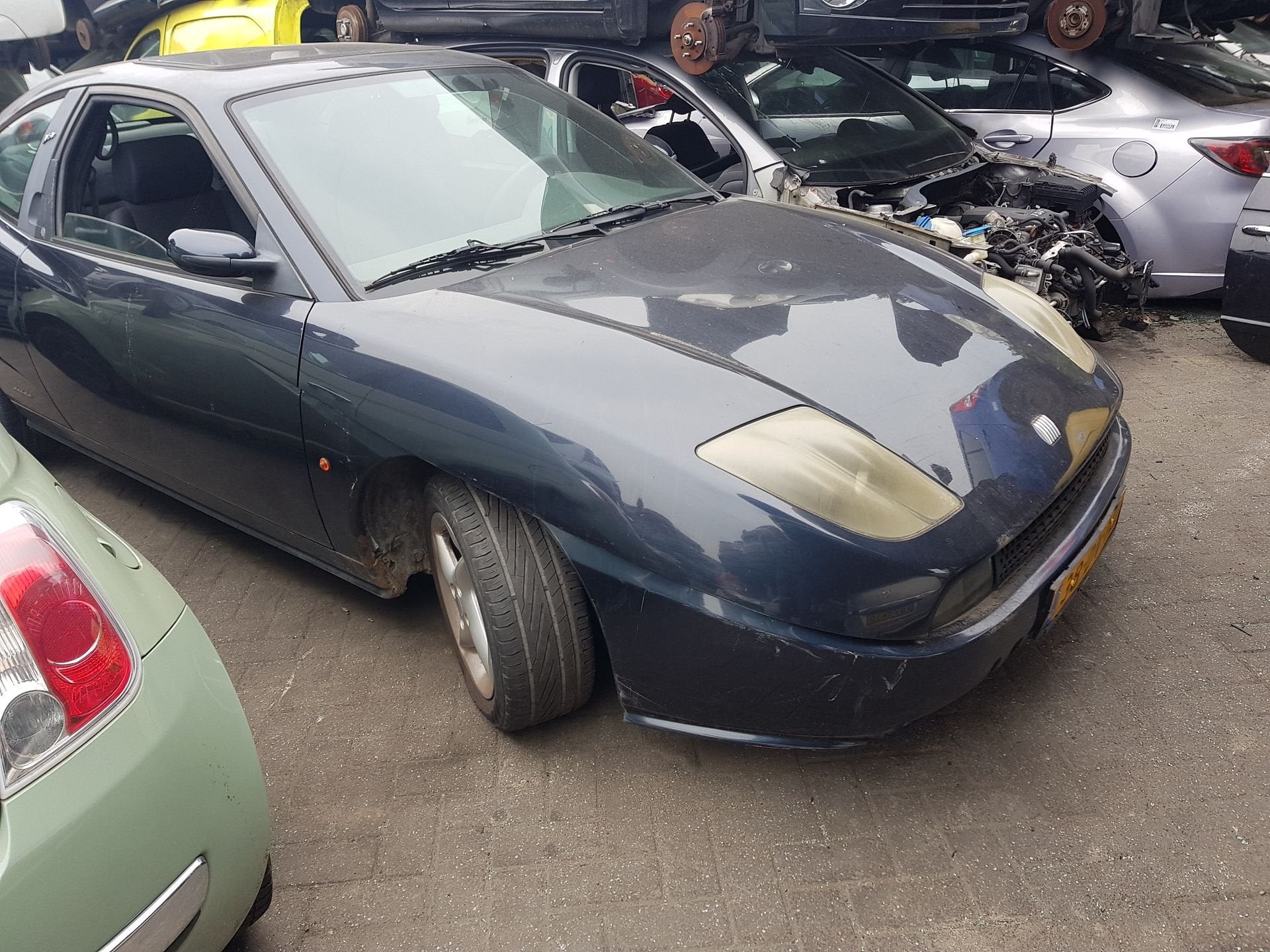 FIAT COUPE  VOORBUMPER  MOTORKAP BJ 2000, -, Utilisé, Fiat, -