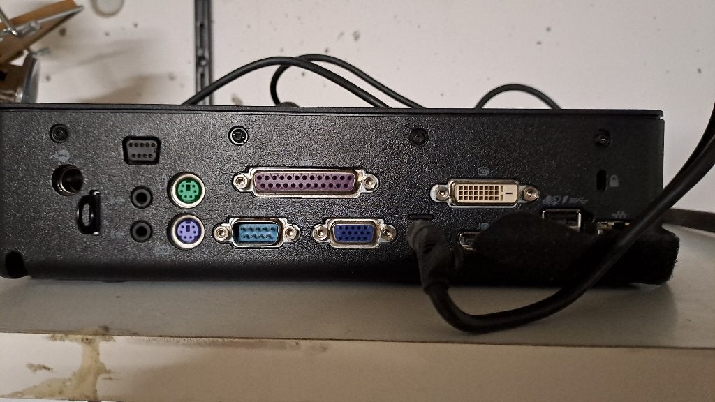 HP Docking Station Mod A7E32AA, Computers en Software, Dockingstations, Ophalen, HP, Docking station, Gebruikt