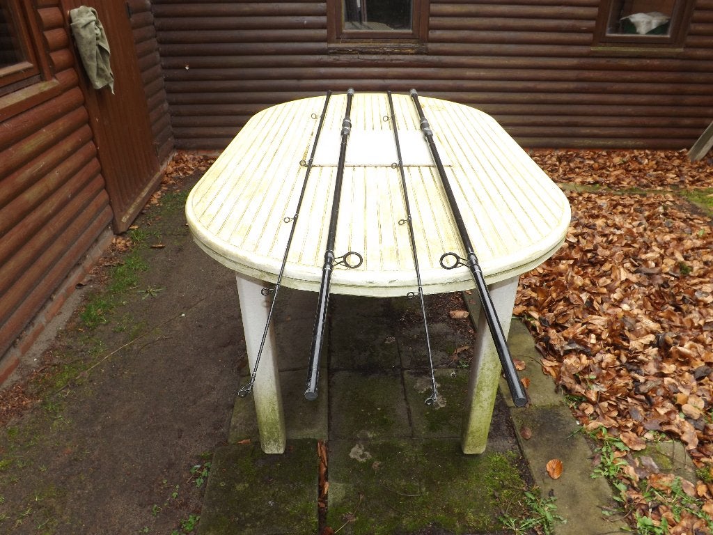 2 karper hengels van SERT 12 ft, Ophalen, Gebruikt, Werphengel