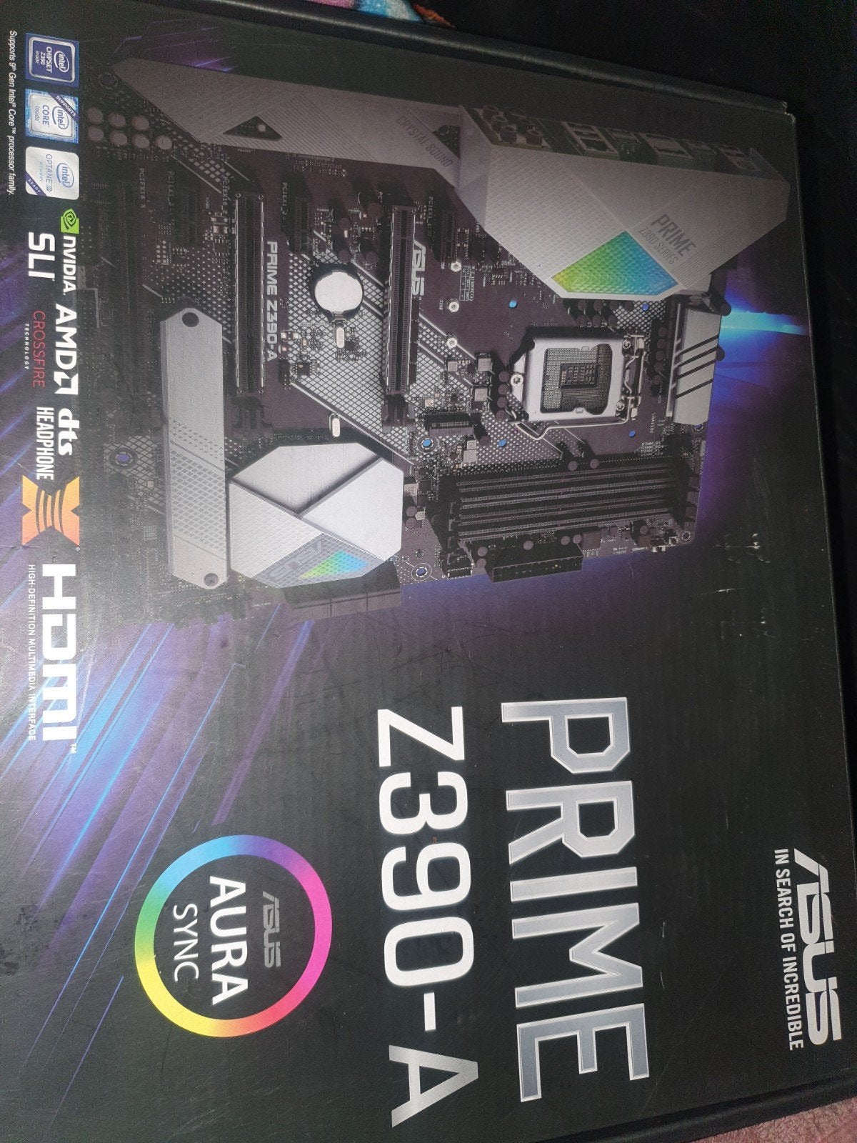 ASUS PRIME Z390-A, Informatique & Logiciels, Enlèvement, Intel, DDR4