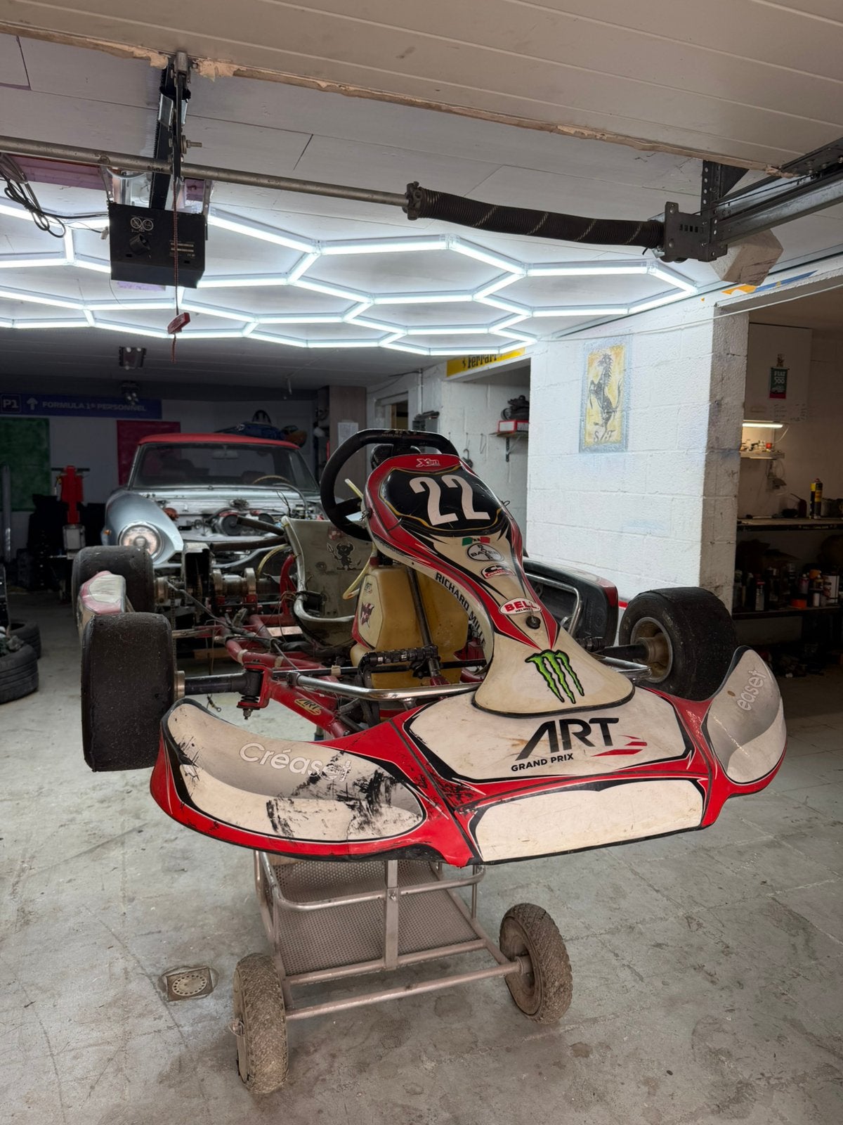 Art Grand Prix 125cc kartonderstel, Ophalen of Verzenden, Gebruikt, Kart