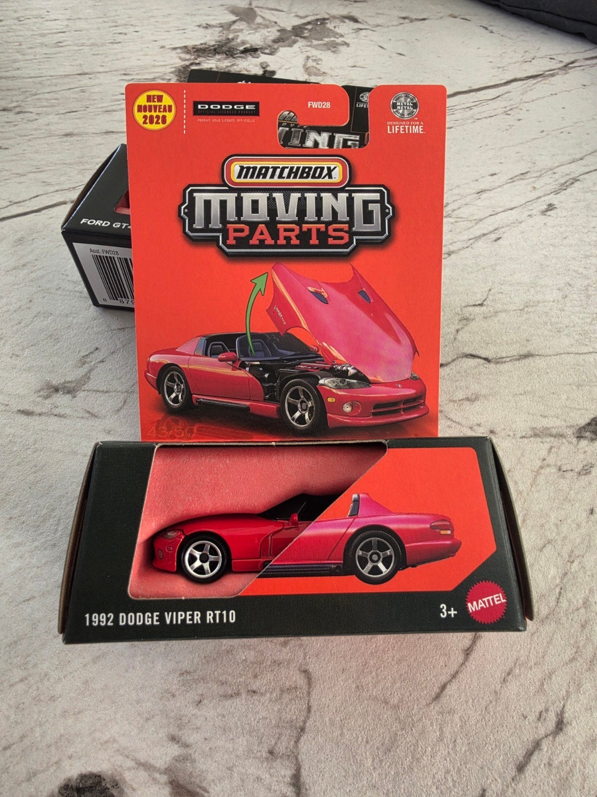 matchbox moving parts Dodge vier RT10, Enlèvement ou Envoi