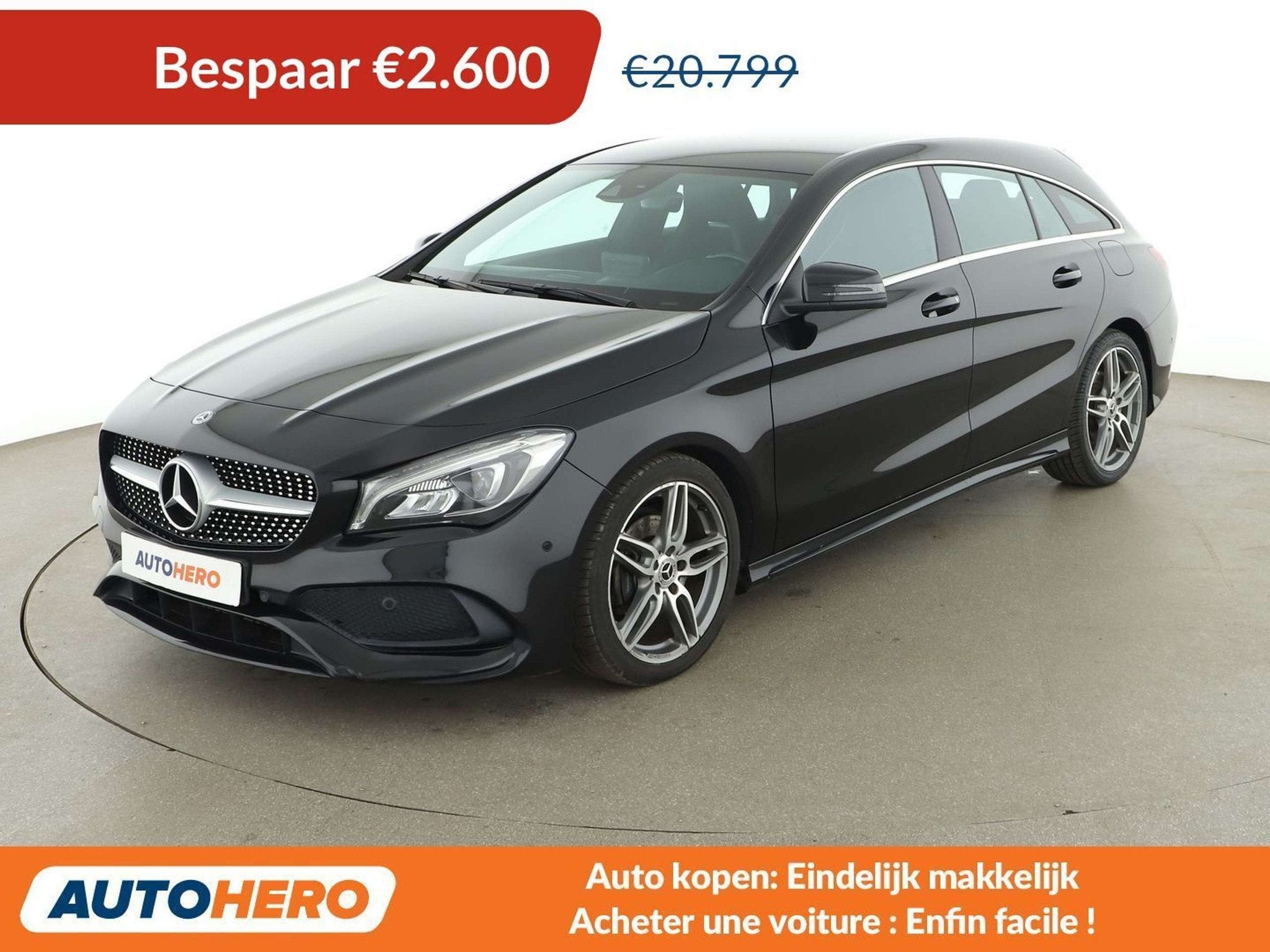 Mercedes-Benz CLA-Klasse 200 CLA 200 Shooting Brake AMG Line, CLA, Gebruikt, Zwart, Zwart
