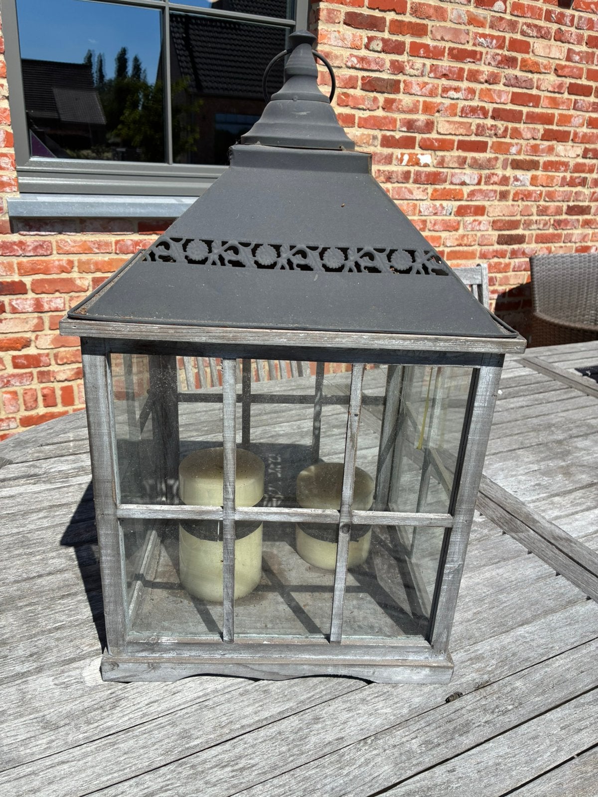 Lantaarn, Tuin en Terras, Buitenverlichting, Ophalen, Gebruikt