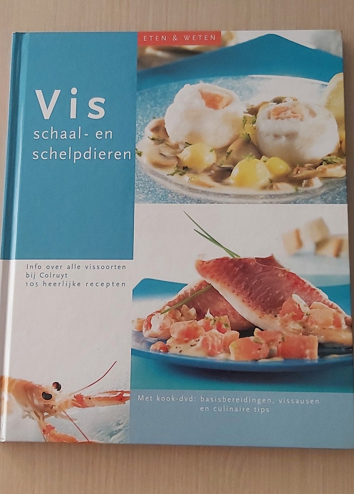 Kookboek Vis Colruyt met CD, Livres, Enlèvement ou Envoi