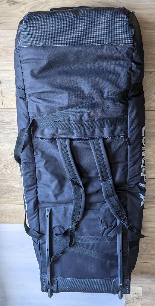Kitesurftas/boardbag (met wielen), Watersport en Boten, Kitesurfen, Gebruikt, Overige typen, 15 m², Geen board, Verzenden