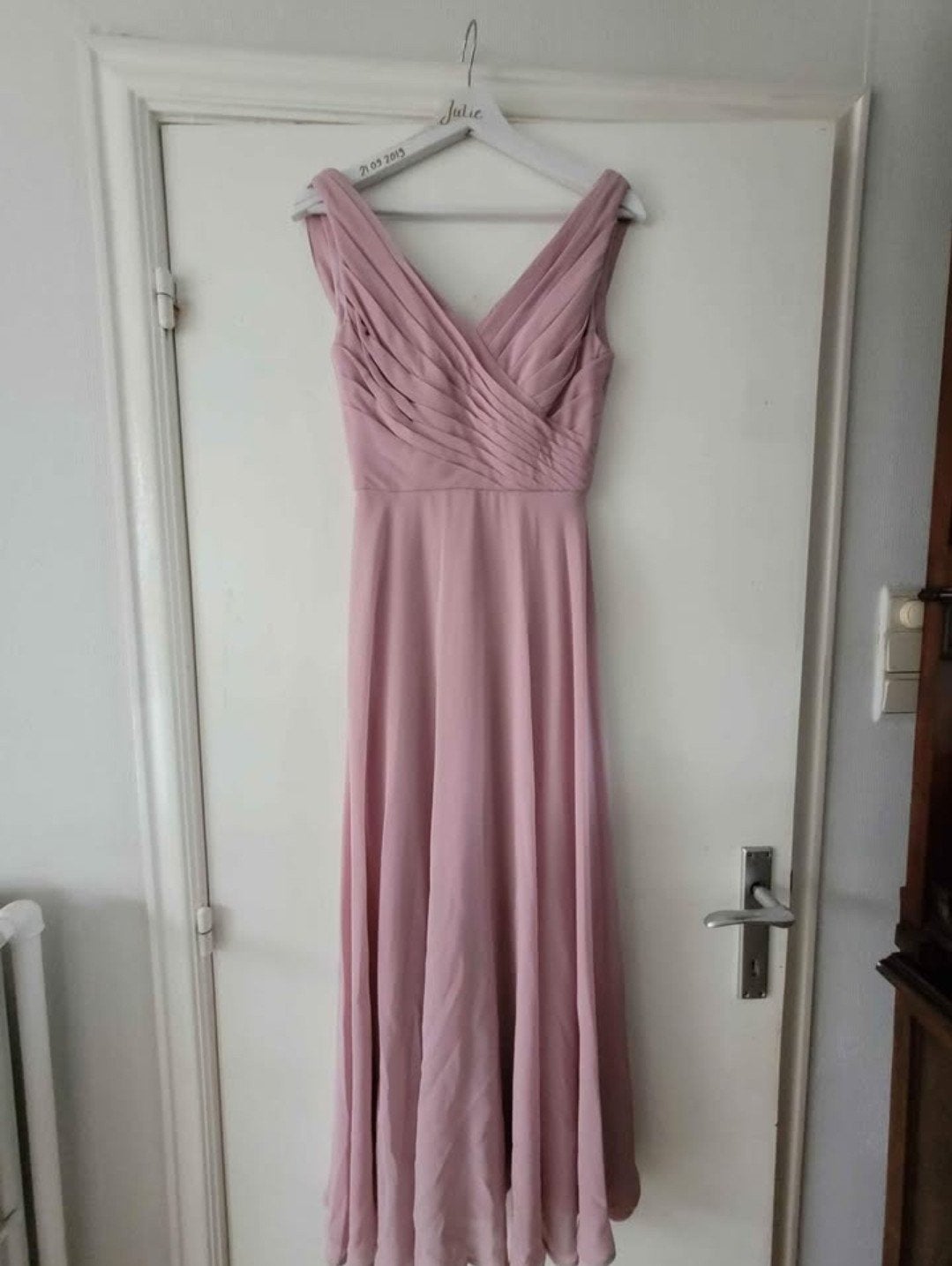 Kleed bruidsmeisje, Robe de gala, Rose, Comme neuf, Enlèvement
