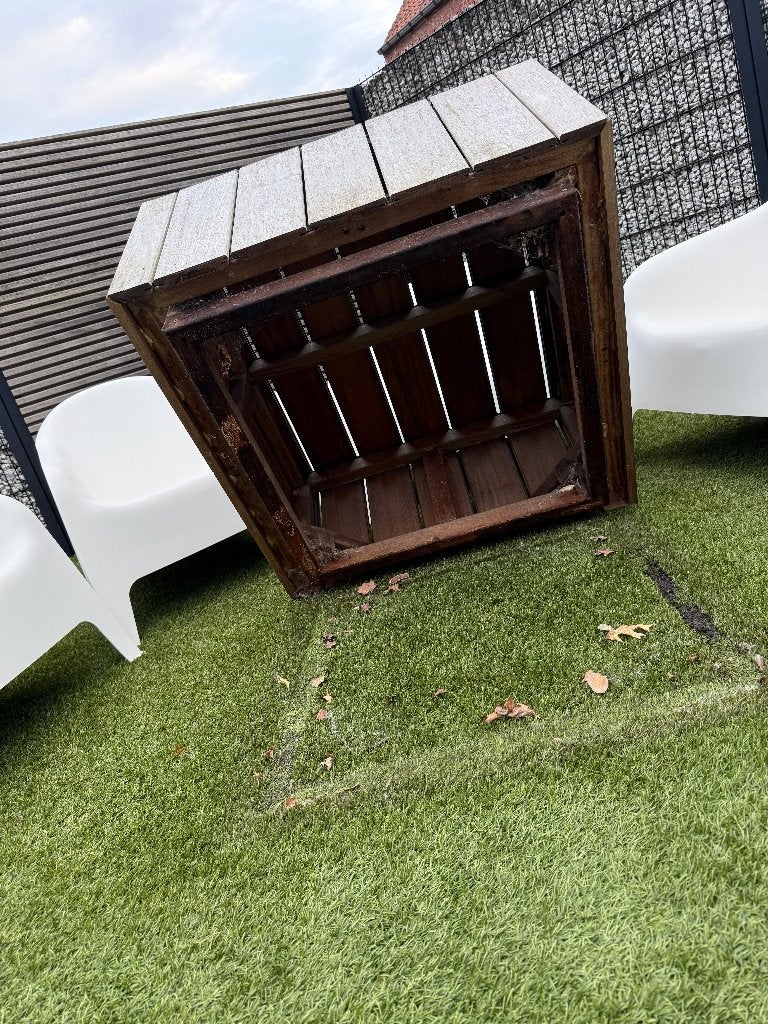 LOUNGESET, Tuin en Terras, Ophalen, Gebruikt, Bijzettafel, 6 zitplaatsen