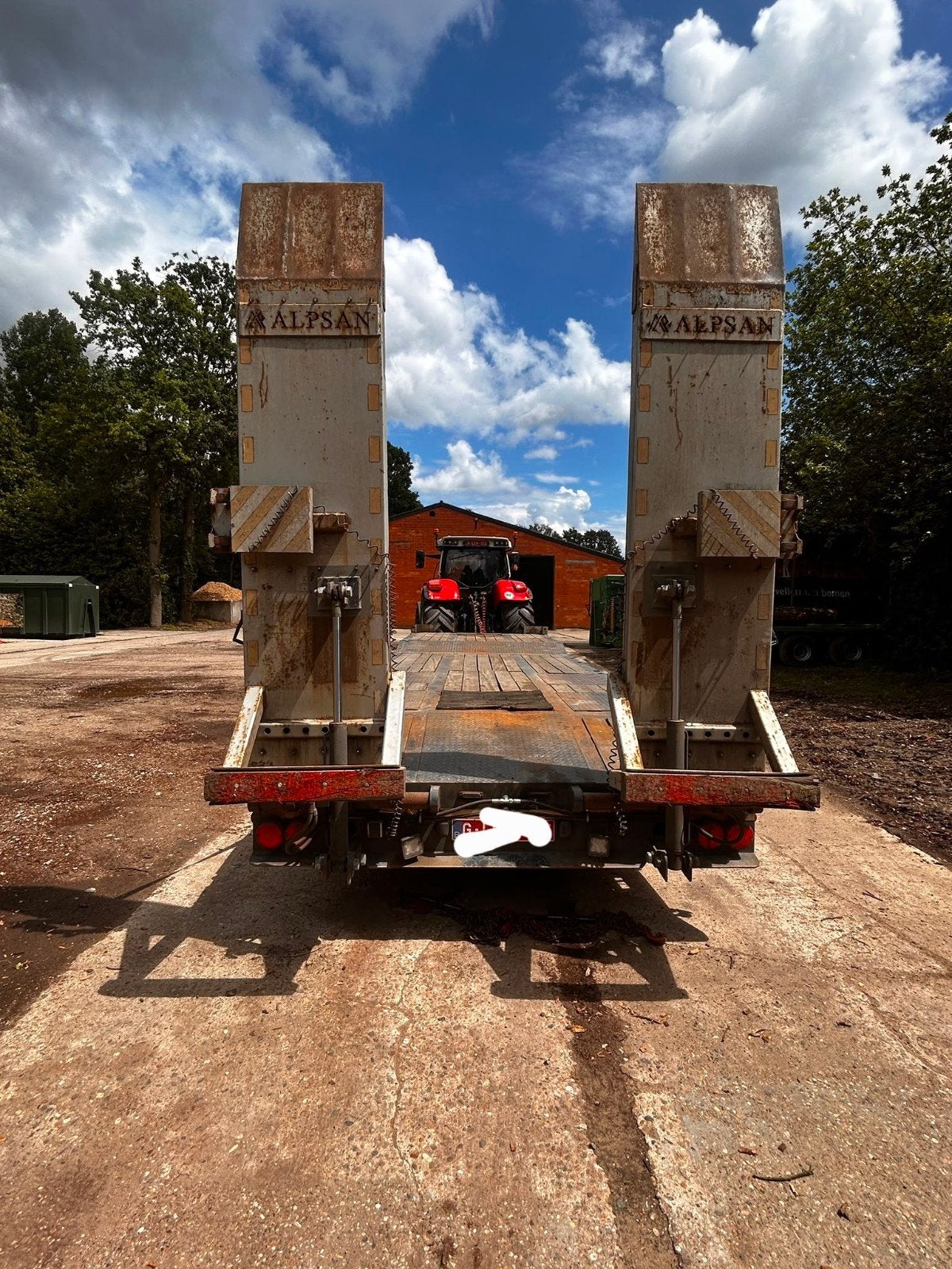Dieplader/traagvervoer Alpsan 4 asser, Ophalen, Overige, Transport