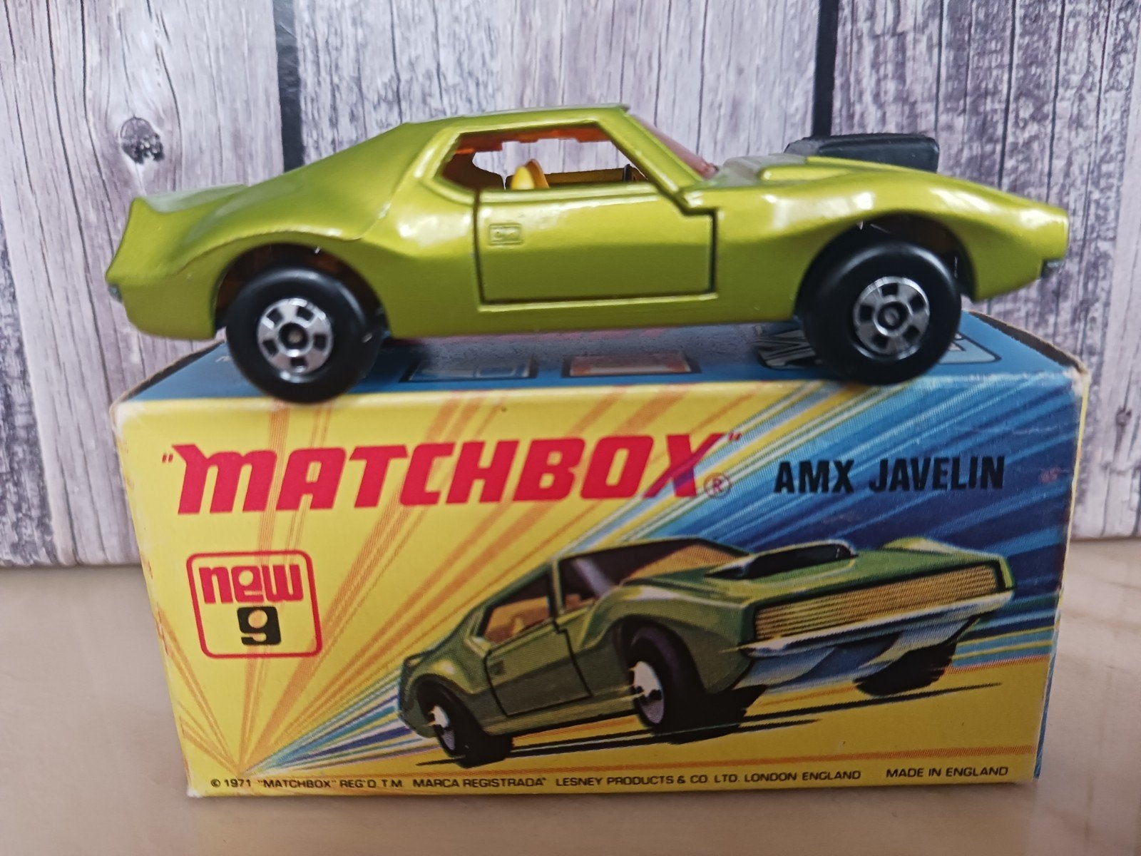 Matchbox Superfast  9.  AMX  JAVELIN, Enlèvement ou Envoi, Matchbox