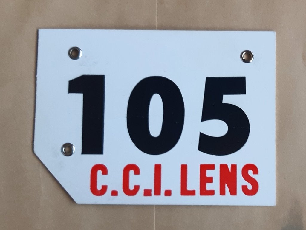 WIELRENNEN CYCLISME FIETS NUMMER KADER PLAATJE (14), Ophalen of Verzenden