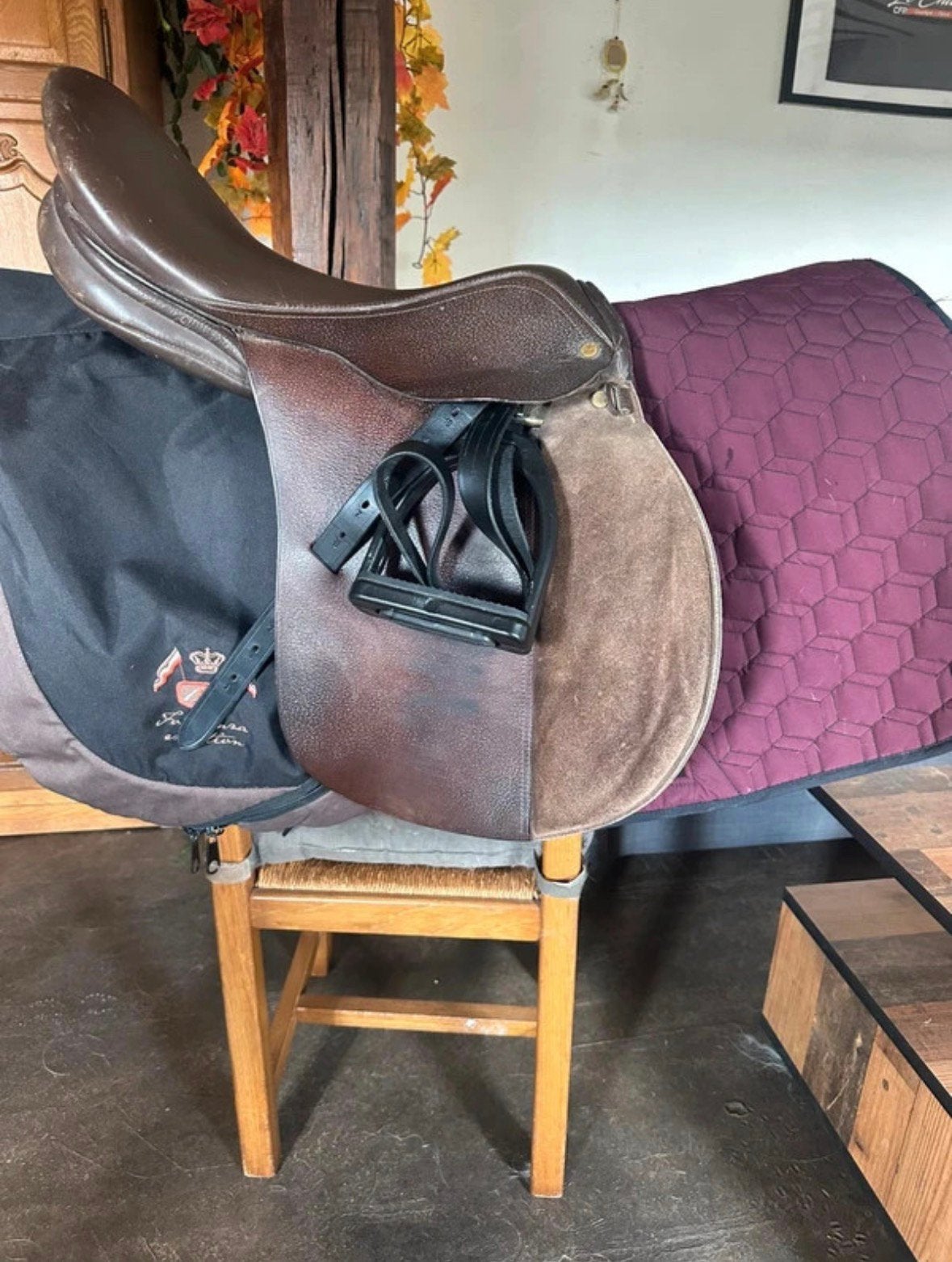 Lot équestre, Cob (M), Tapis de selle, Comme neuf, Enlèvement