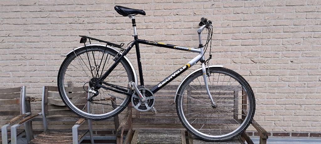 degelijke citybike Granville 24 versnellingen, Fietsen en Brommers, Gebruikt, Velgrem, Versnellingen, 57 tot 61 cm