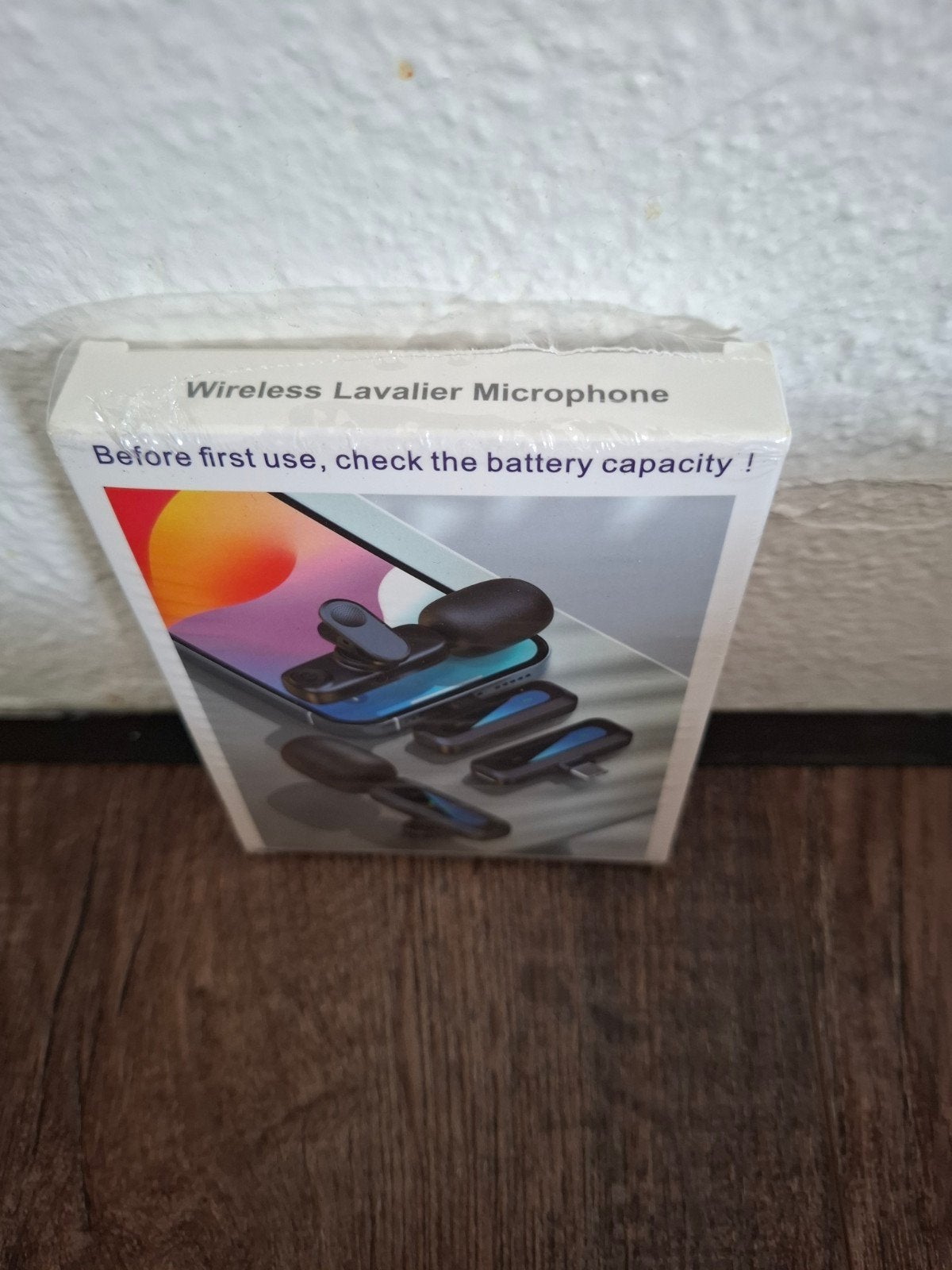microfoon draadloos nieuw in doos met plastiek er nog rond, Ophalen