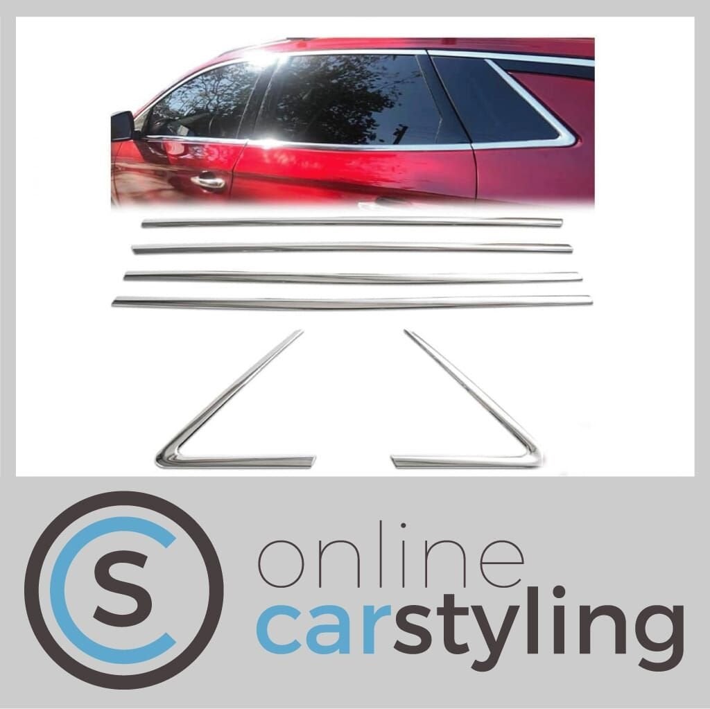 Chromen raamlijsten opel Crossland X, Autos : Pièces & Accessoires, Neuf, -, Opel, -