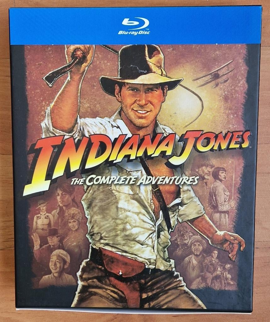 Indiana Jones (1-4), Enlèvement ou Envoi, Comme neuf, Aventure, Coffret