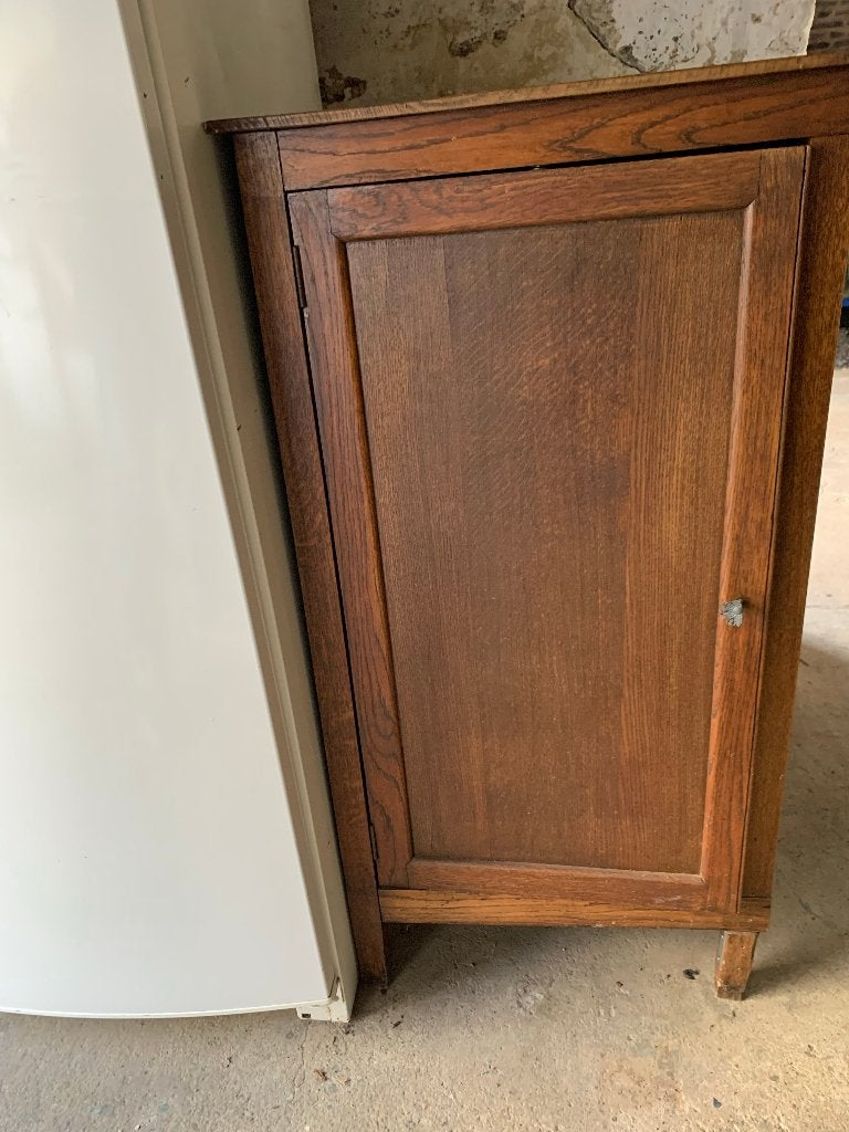 Petit meuble de rangement en bois (1 porte), Maison & Meubles, Enlèvement, Utilisé