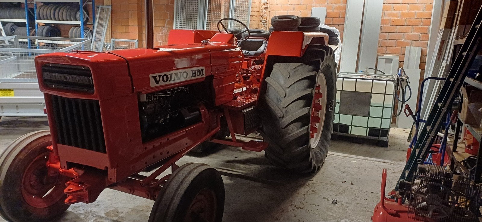 volvo bm 800, Ophalen