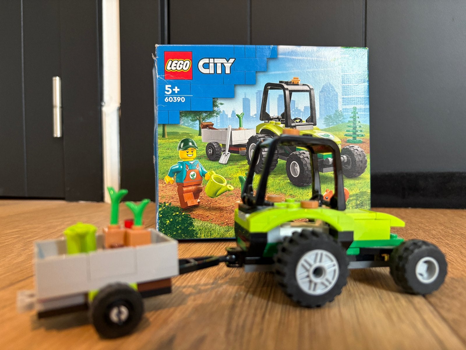 Lego parktractor 60390, Ophalen, Zo goed als nieuw, Lego