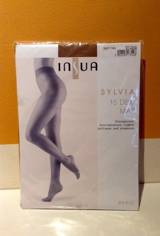 Collant Insua Sylvia 15 DEN — Indémaillable — T.XL — Neuf, Neuf, Taille 48/52 (XL), Enlèvement ou Envoi, Beige