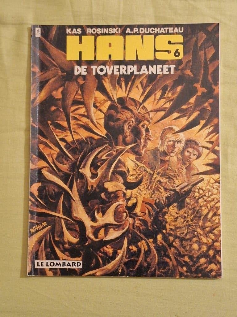 Hans 6: de toverplaneet, Eén stripboek, Ophalen of Verzenden, Zo goed als nieuw