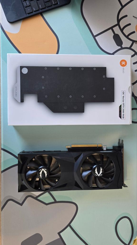 ZOTAC RTX 2080 SUPER (inclusief EKWB waterblok), Informatique & Logiciels, Cartes vidéo, Enlèvement