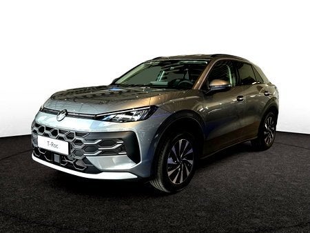 Volkswagen T-Roc 1.5 eTSI mHEV ACT Life DSG, Auto's, Volkswagen, Automaat, SUV of Terreinwagen, Zilver of Grijs, Emergency brake assist