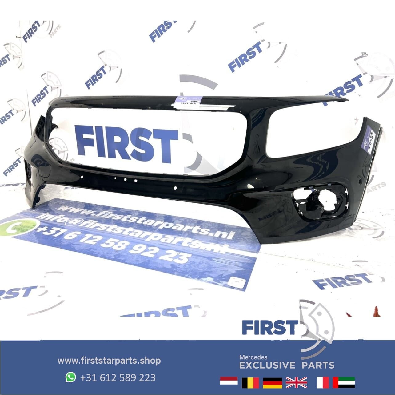 X247 GLB BUMPER ZWART 2019-2024 X247 GLB KLASSE VOORBUMPER Z, Utilisé, -, Avant, -